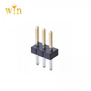 2.54mm 1x3P 180 ° PIN-header PCB-connector