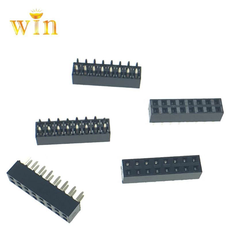 2.54mm 2x8P Vrouwelijke header connector pin header socket